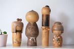 A Collection of Four Vintage Kokeshi  - Pop - 1970-1980 -