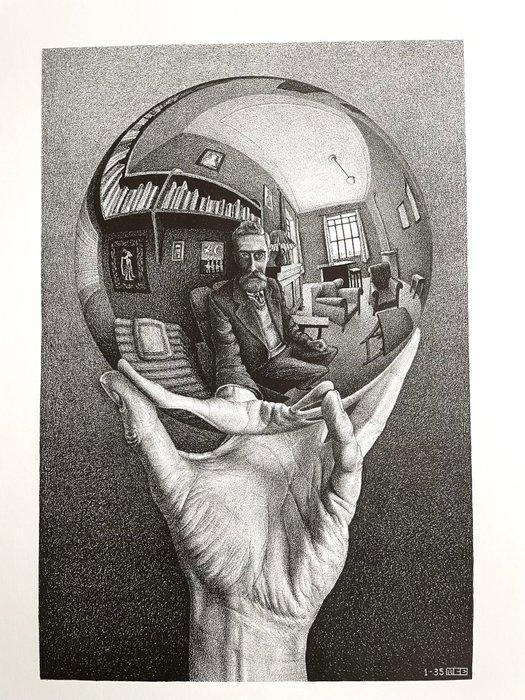 M.C. Escher (1898-1972), after - Hand with Reflecting Sphere, Antiek en Kunst, Kunst | Designobjecten