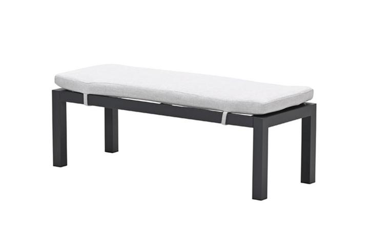 GI Elati tuinbank - Carbon Black/Zand, Tuin en Terras, Tuinbanken, Nieuw, Overige materialen, Verzenden