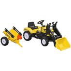 TRUUSK Traptractor Met Aanhanger, Trapvoertuig Met Schop, Ki, Kinderen en Baby's, Speelgoed | Buiten | Skelters, Verzenden, Nieuw