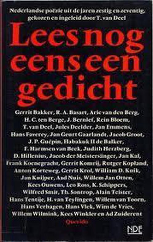Lees nog eens een gedicht 9789021459318 Deel, Boeken, Overige Boeken, Gelezen, Verzenden
