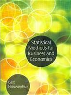 Statistical Methods for Business and, 9780077109875, Boeken, Verzenden, Zo goed als nieuw, Studieboeken