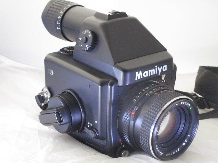 Mamiya 645E + Mamiya-Sekor C 1:2.8 F80mm lens. 120 / medium, Audio, Tv en Foto, Fotocamera's Analoog