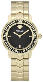 Versace VEUCA0824 V-Icon dameshorloge 30 mm, Sieraden, Tassen en Uiterlijk, Horloges | Heren, Overige merken, Staal, Staal, Verzenden