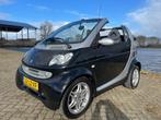 Smart Fortwo Cabrio, 2003, Automaat + Nieuwe APK en Garantie, Automaat, Cabriolet, Zwart, Origineel Nederlands