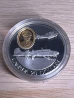 Canada. 20 Dollars 1990 The Anson and the Harvard, 1 Oz