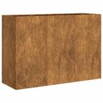 Roestige Plantenbak 120cm | Tweedekansje | OP = OP, Tuin en Terras, Bloembakken en Plantenbakken, 100 cm of meer, Nieuw, Ophalen of Verzenden