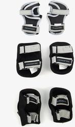 Nijdam Skate Beschermset Kinderen Neo Nero Zwart/Grijs M, Ophalen of Verzenden, Nieuw