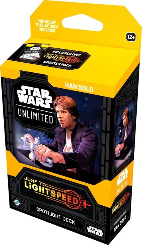 Star Wars Unlimited TCG - Jump to Lightspeed Deck - Han Solo, Hobby en Vrije tijd, Verzamelkaartspellen | Overige, Nieuw, Verzenden