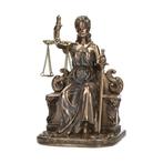 Figuur - Sitting Lady Justice - Hars