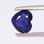1 pcs Blauw, Paars Saffier - 3.02 ct - Asian Institute of, Nieuw