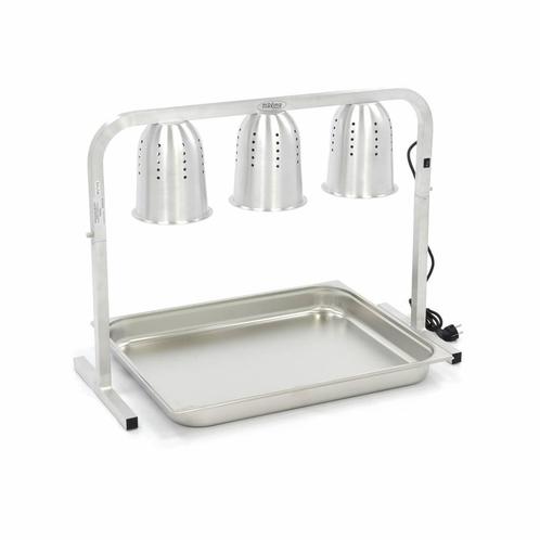 Warmtebrug - 3 Lampen - incl. Lampen en 1x 2/1 GN Bak, Zakelijke goederen, Horeca | Keukenapparatuur, Nieuw in verpakking, Fornuis, Frituur en Grillen
