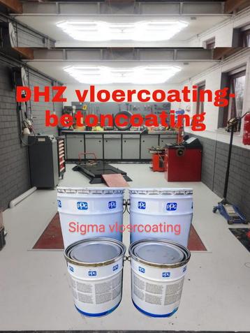 50m2-80m2 - 2K Epoxy Garagevloer coating 13,5kg Betoncoating beschikbaar voor biedingen