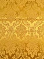Luxe Venetiaanse San Leucio gouden damaststof -, Antiek en Kunst, Antiek | Kleden en Textiel