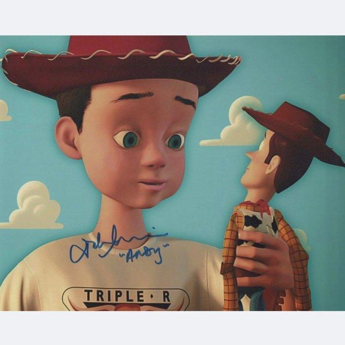 Toy Story - Signed by John Morris (Andy), Verzamelen, Disney