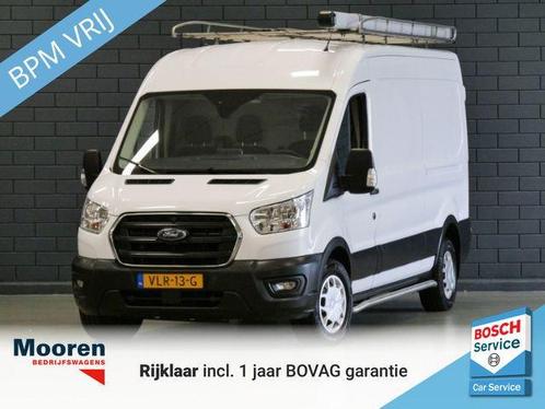 Ford Transit 350 2.0 TDCI 130PK L3H2 Trend, Auto's, Ford, Onderhoudsboekje, Lease, Overige kleuren, Handgeschakeld, Overige carrosserieën