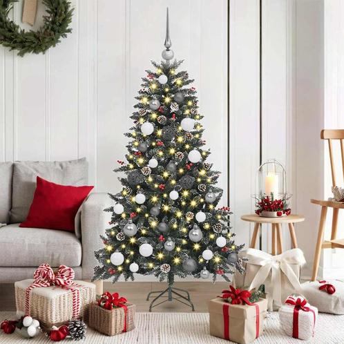 vidaXL Kunstkerstboom with Decorative String Lights Groen, Diversen, Kerst, Nieuw, Verzenden