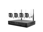 Veiling - Set van 4 cameras met NVR, Nieuw