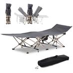 TRUUSK Veldbed met Opbergtas - Opvouwbaar Campingbed - Staal, Caravans en Kamperen, Verzenden, Nieuw