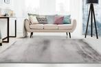 Fluffy Vloerkleed | Eternity | Zilver | 80x150 cm, Huis en Inrichting, Verzenden, Nieuw