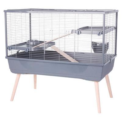 Zolux Knaagdierkooi Neolife Grijs - 99X54X92 CM (451707), Dieren en Toebehoren, Knaagdieren en Konijnen | Hokken en Kooien, Verzenden