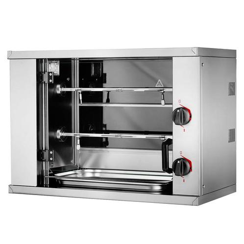 GGM Gastro | Elektrische mini kippengrill - 4,4 kW - met 2 |, Tuin en Terras, Barbecue-accessoires, Verzenden