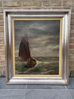 Gustave Losange (1876-?) - Marine, Antiek en Kunst, Kunst | Schilderijen | Klassiek