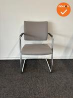 Rohde & Grahl - Vergaderstoel - grijze stoffering, Vergader- of Presentatieruimte, Ophalen of Verzenden, Gebruikt, Stoel