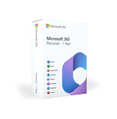 Microsoft 365 Personal - Office voor 12 maanden – Win/Mac, Computers en Software, Office-software, Nieuw, Access, Excel, OneNote