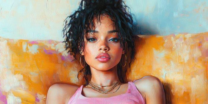 Iconica - Blush and Curls · XXL, Antiek en Kunst, Kunst | Designobjecten