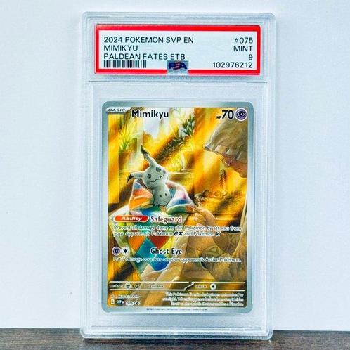 Pokémon Graded card - Mimikyu 075 - Pokémon - PSA 9, Hobby en Vrije tijd, Verzamelkaartspellen | Pokémon