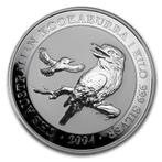 Kookaburra 1 kg 2004 (2.712 oplage), Verzenden, Losse munt, Zilver