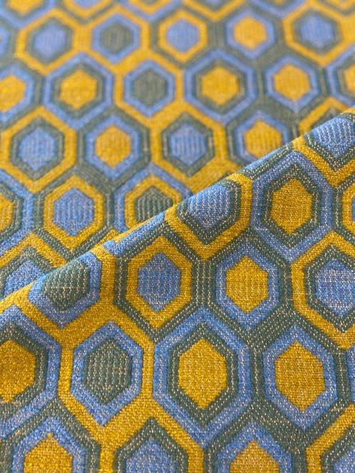 Prestigieuze stof, stevig maar heel zacht, met geometrische, Antiek en Kunst, Antiek | Kleden en Textiel