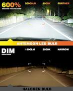 LED Koplampen - H1 - 600% Helderder - Plug & Play - 2 Stuks, Huis en Inrichting, Verzenden, Nieuw