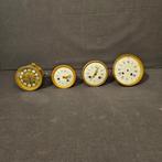 Pendule - Antiek Messing, Glas, IJzer - 1850-1900 - 4x