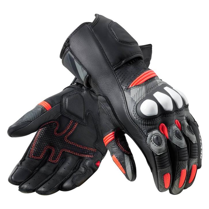 REVIT! League 2 Handschoenen Zwart Neon Rood, Motoren, Kleding | Motorkleding, Heren, Nieuw met kaartje, Handschoenen, Verzenden