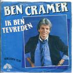 Single - Ben Cramer - Ik Ben Tevreden, Cd's en Dvd's, Vinyl | Nederlandstalig, Verzenden, Nieuw in verpakking