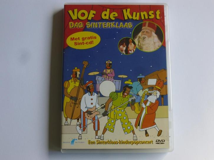 VOF de Kunst - Dag Sinterklaas  (DVD) zonder cd, Cd's en Dvd's, Dvd's | Kinderen en Jeugd, Zo goed als nieuw, Verzenden