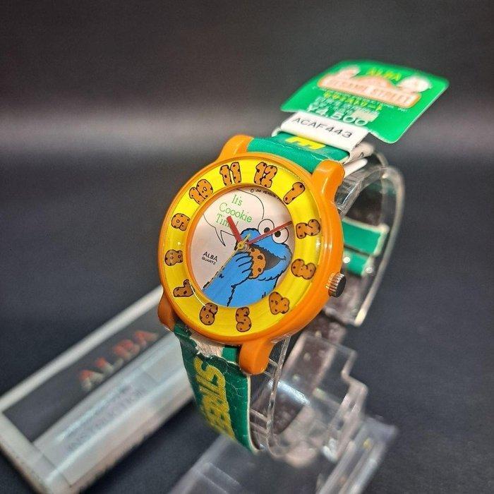 Seiko - Sesame Street Cookie Monster Vintage Watch - Working, Sieraden, Tassen en Uiterlijk, Horloges | Antiek