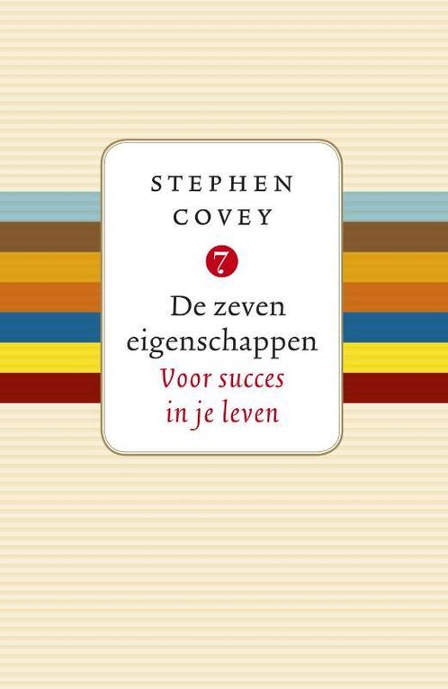De zeven eigenschappen Voor Succes In Je Leven 9789047062028, Boeken, Economie, Management en Marketing, Gelezen, Verzenden
