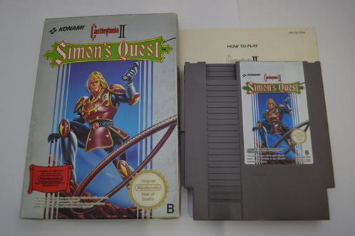 Castlevania II - Simons QUEST (NES FRA CIB), Spelcomputers en Games, Games | Nintendo NES, Zo goed als nieuw, Verzenden