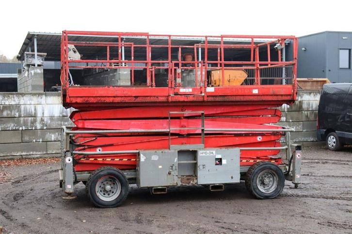 Veiling: Schaarlift Skyjack SJ 9250 Diesel 17.2m 2013, Zakelijke goederen, Machines en Bouw | Liften, Steigers en Ladders, Ophalen