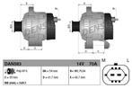 Dynamo / Alternator OPEL CORSA D,/Van (1.3 CDTI), Ophalen of Verzenden, Nieuw