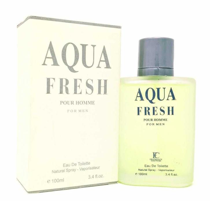 Aqua Fresh for him by FC, Sieraden, Tassen en Uiterlijk, Uiterlijk | Parfum, Nieuw, Verzenden