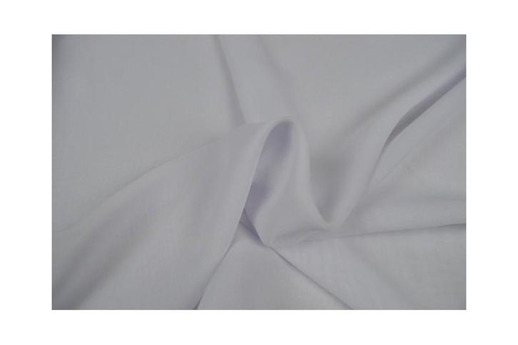 15 meter chiffon stof - Wit, Hobby en Vrije tijd, Stoffen en Lappen, 120 cm of meer, 200 cm of meer, Wit, Nieuw, Polyester, Ophalen of Verzenden