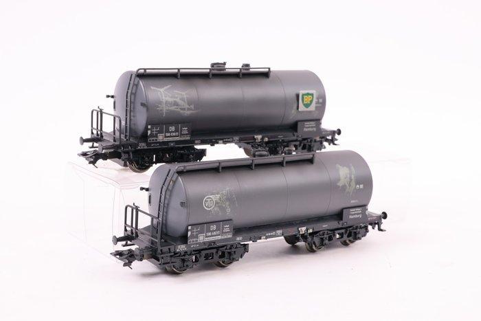 Märklin H0 - 00727-11/00727-07 - Modeltrein goederenwagon, Hobby en Vrije tijd, Modeltreinen | H0