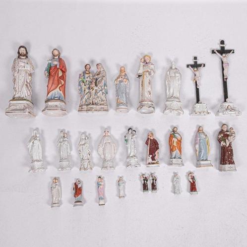 Partij religieuze beeldjes - Porselein - 1850-1900, Antiek en Kunst, Kunst | Niet-Westerse kunst