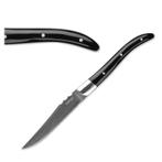 Steakmessen | ACR NEGRO | RVS | 6 Stuks | Lengte 225mm Comas, Verzenden, Nieuw in verpakking