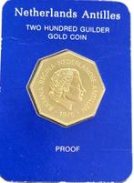 Gouden 200 Gulden 7.55 gram Nederlandse Antillen, Verzenden, Losse munt, Goud