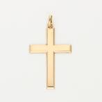 Hanger - 18 karaat Geel goud - Kruis, Sieraden, Tassen en Uiterlijk, Antieke sieraden